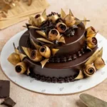 Chocolate Two -Tier Cake